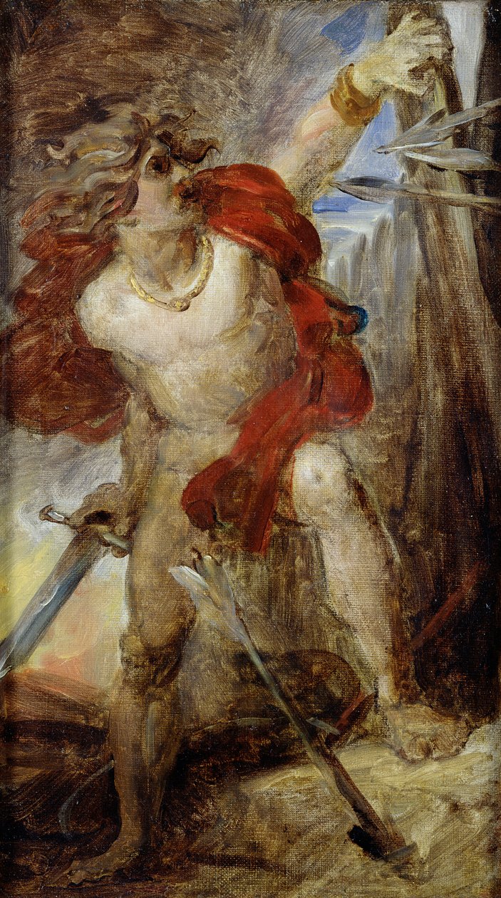 Étude pour le courage gaulois, c.1830-32 - Baron François Pascal Simon Gérard