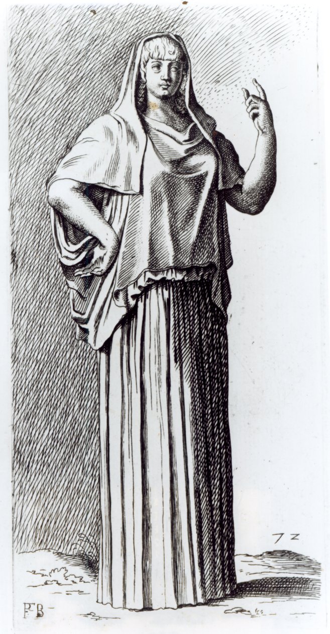 Vierge Vestale, c.1653 - Francois Perrier