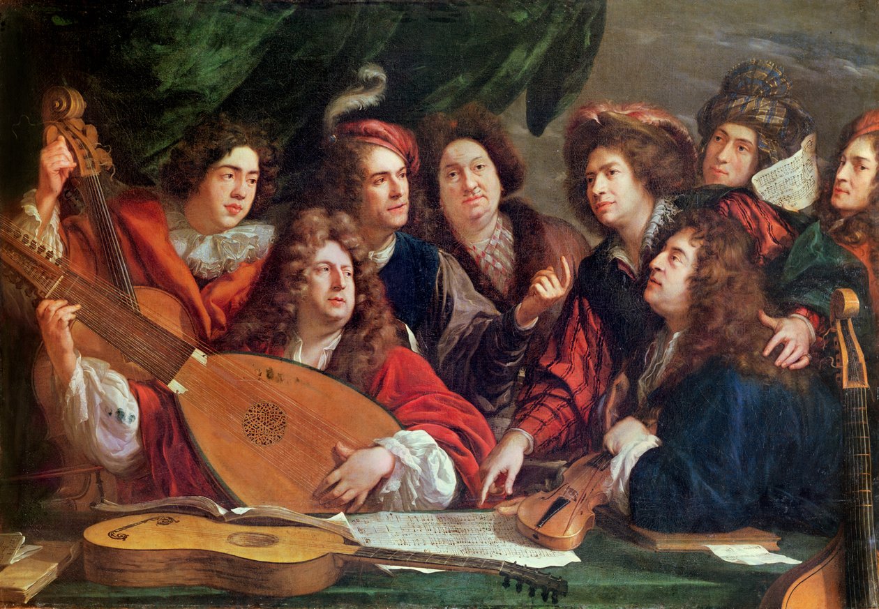 La Société Musicale, 1688 - Francois Puget