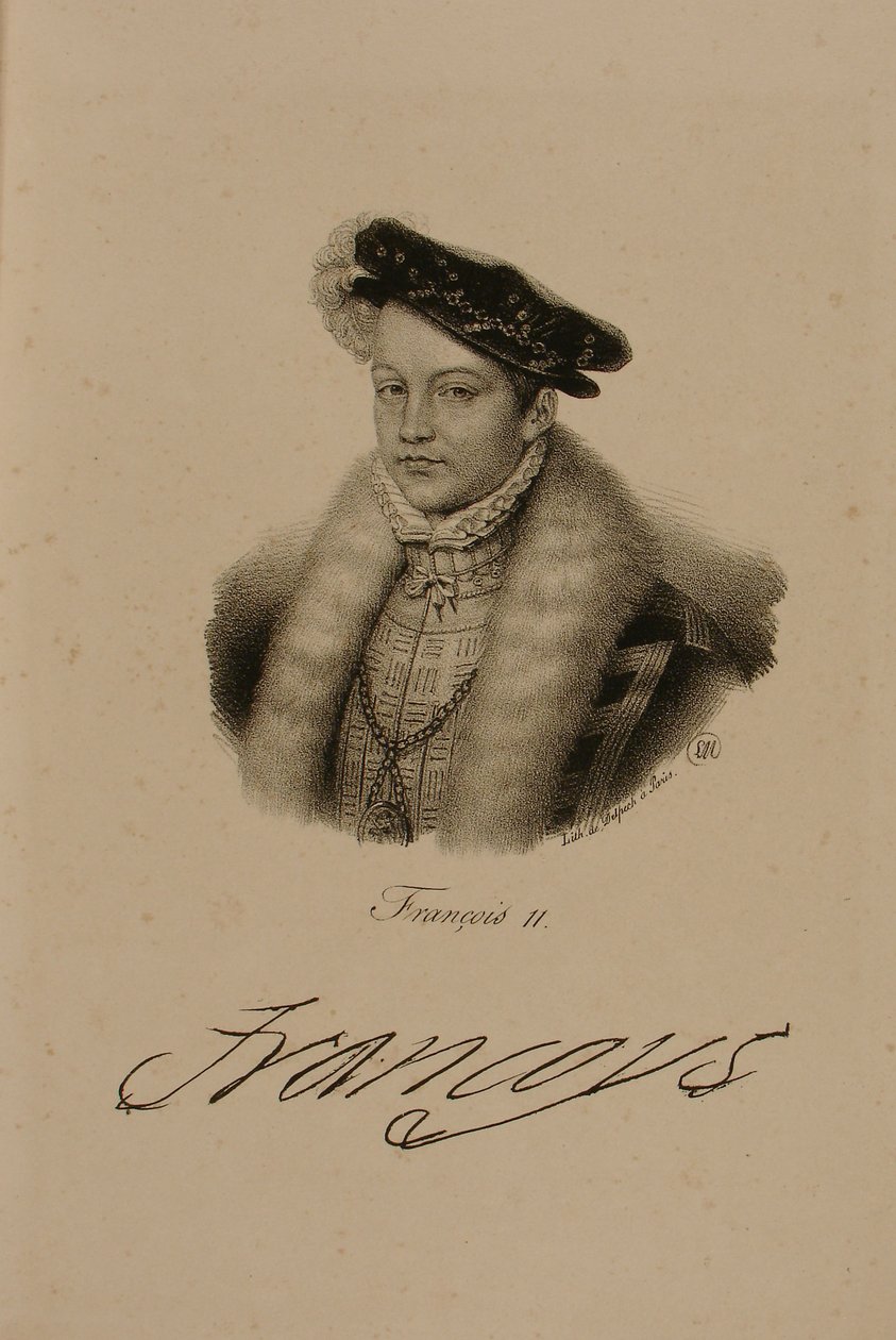 François II (1544-60) - Francois Seraphin Delpech