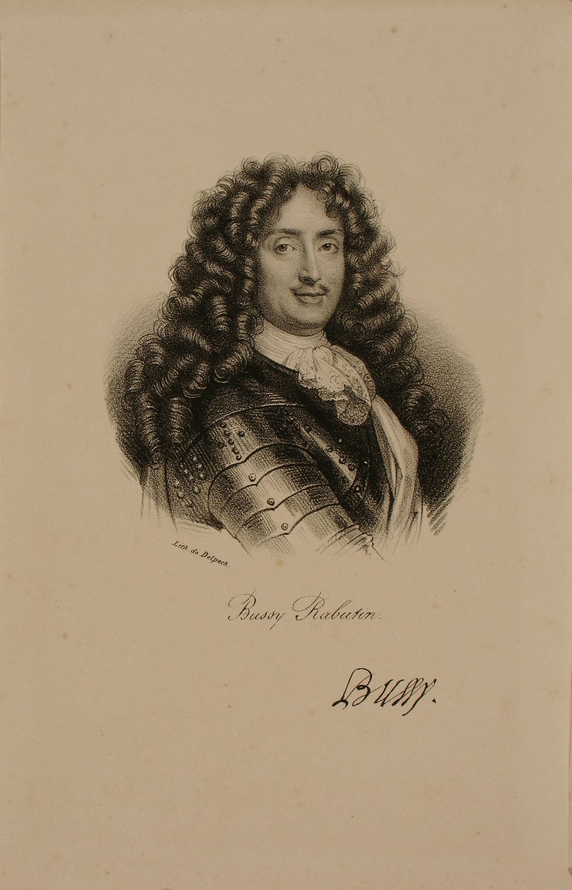Portrait du comte Roger Bussy de Rabutin (1618-93) - Francois Seraphin Delpech