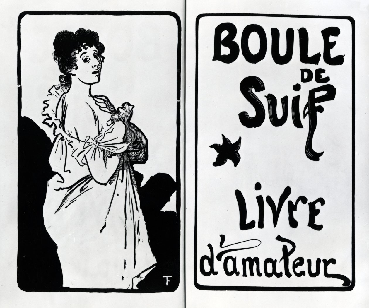 Frontispice et page de titre pour 