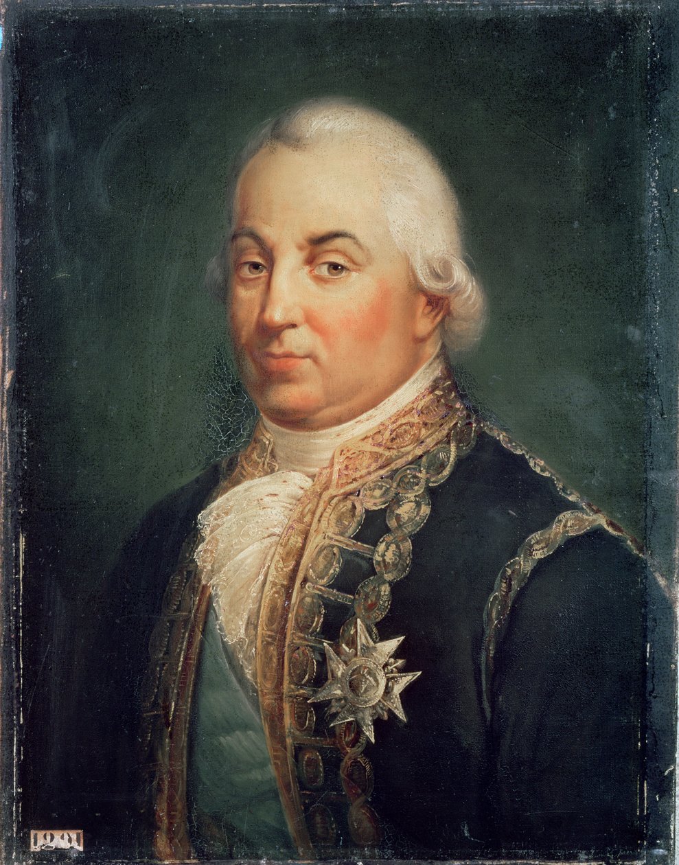 Pierre de Suffren-Saint-Tropez (1729-88) Vice-amiral de France, 1835 - Francois Vincent Mathieu Latil