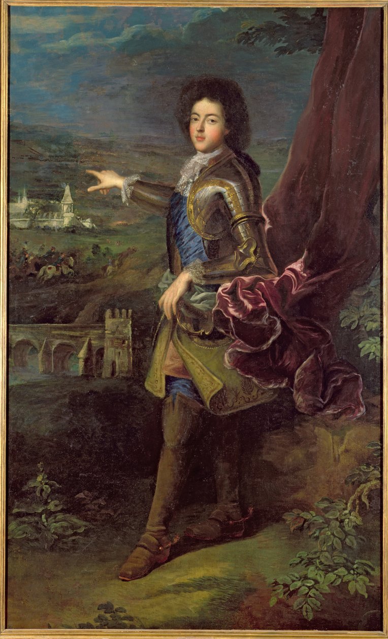 Portrait de Louis Auguste de Bourbon (1670-1736) duc du Maine - Jean François de Troy