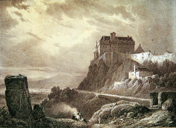 Château de Stirling, gravé par Villeneuve - Francois Alexandre Pernot