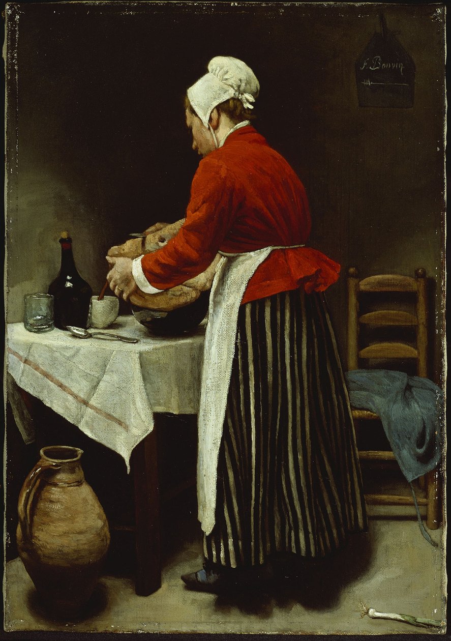 La servante, c.1875 - François Bonvin