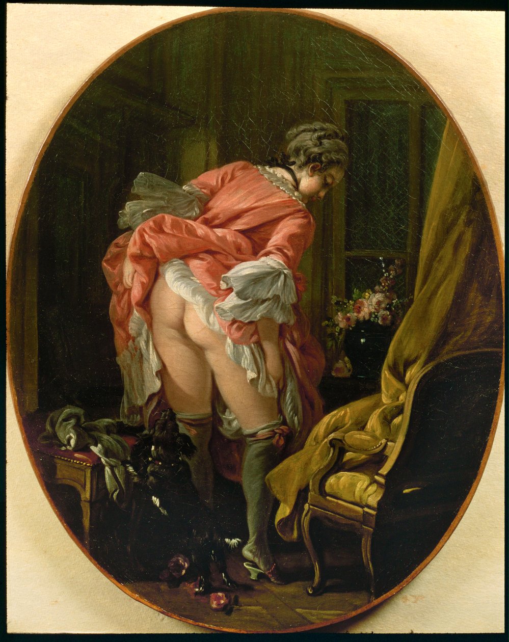La jupe relevee - la jupe relevée - François Boucher