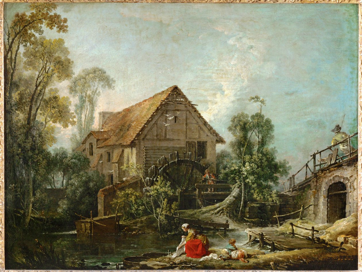 Le moulin ... - François Boucher