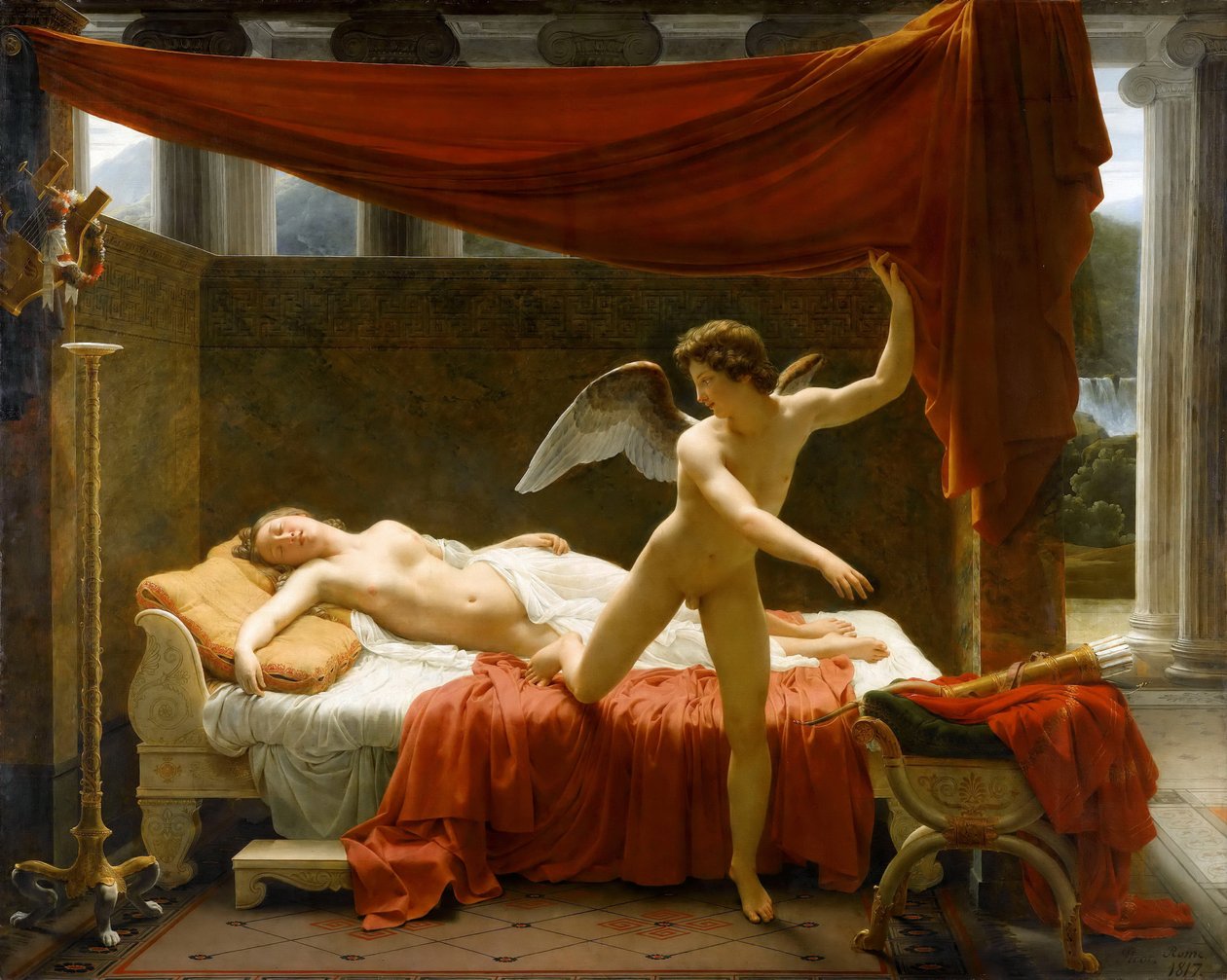 Cupidon et Psyché - Francois Edouard Picot