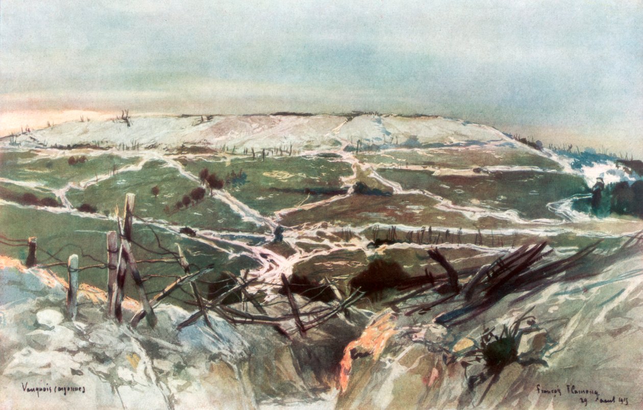 Vauquois, 29 août 1915, 1926 - Francois Flameng