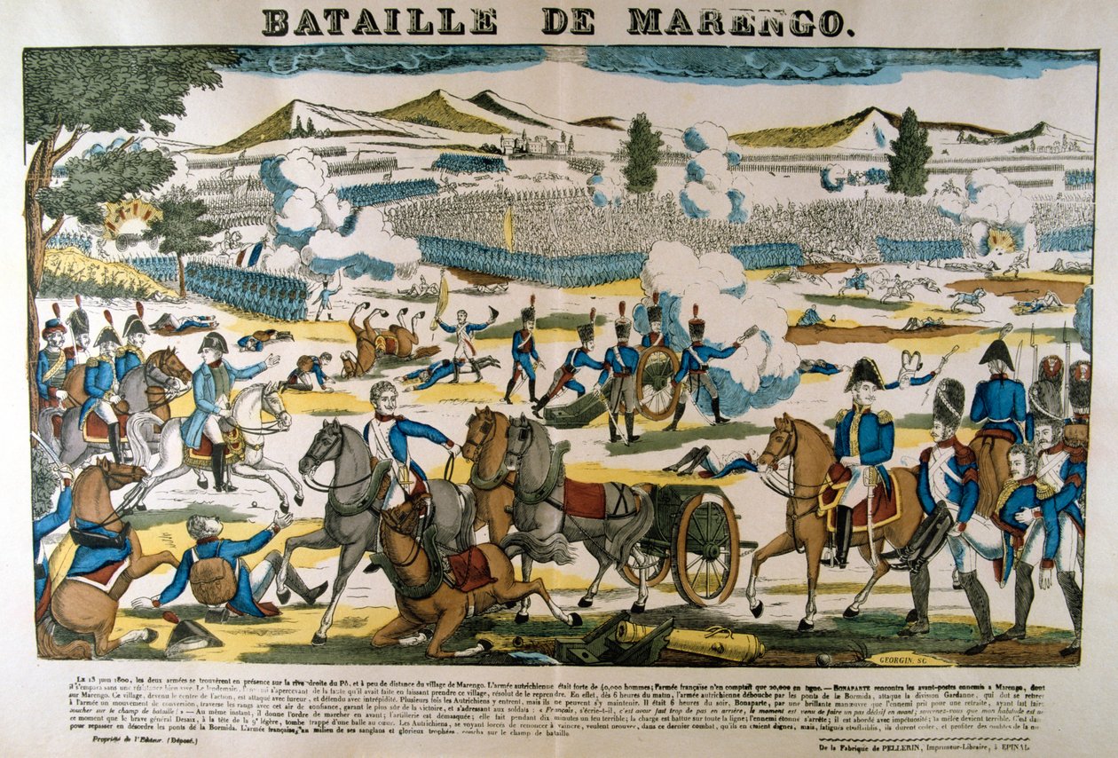Bataille de Marengo, 13 juin 1800 - Francois Georgin