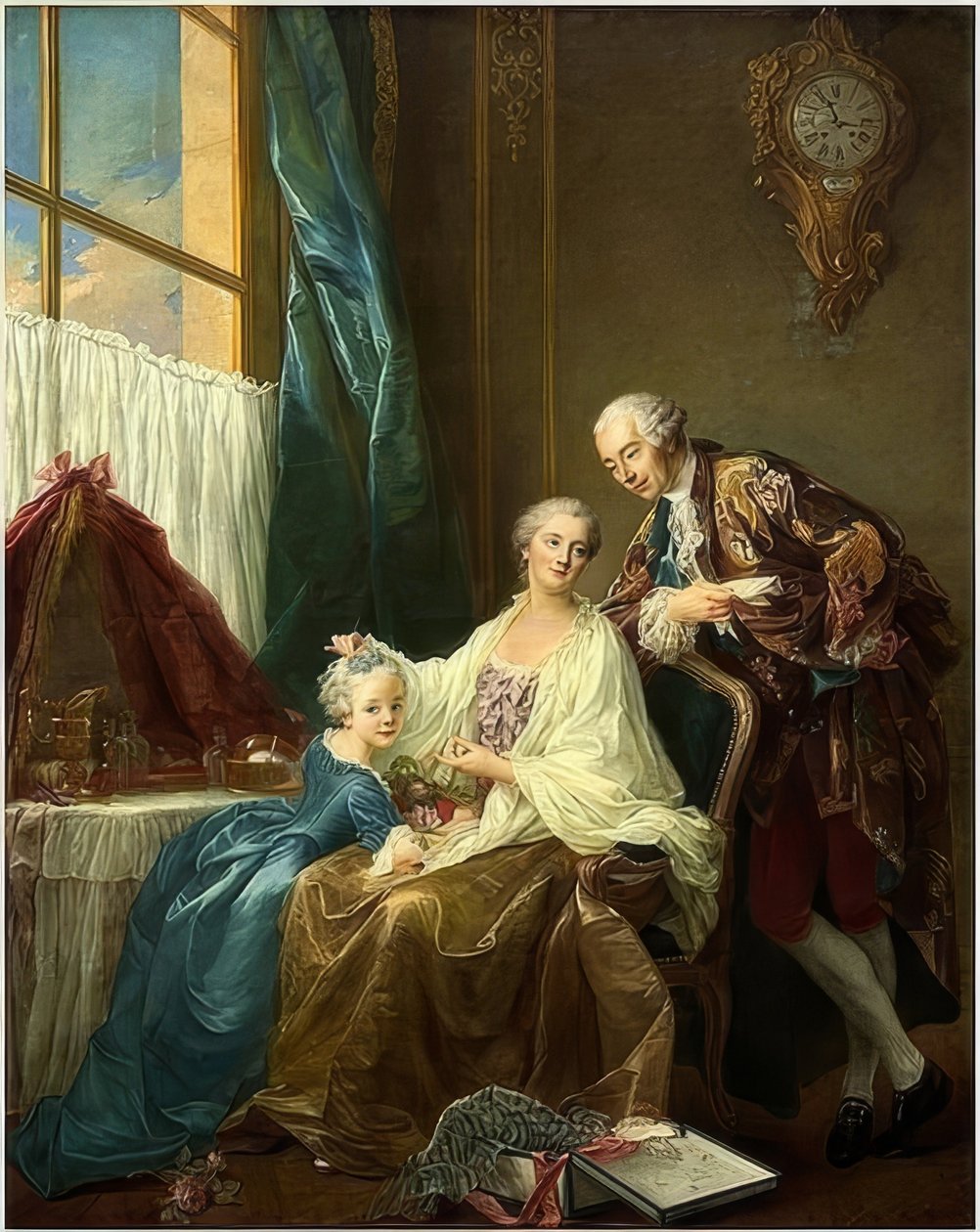 Portrait de famille - Francois Hubert Drouais