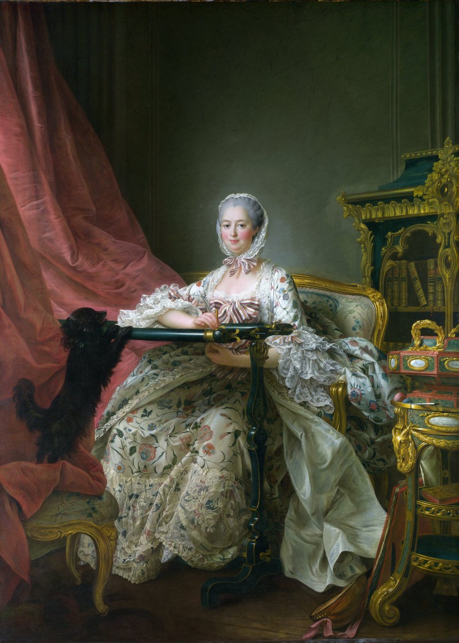 Madame de Pompadour - Francois Hubert Drouais