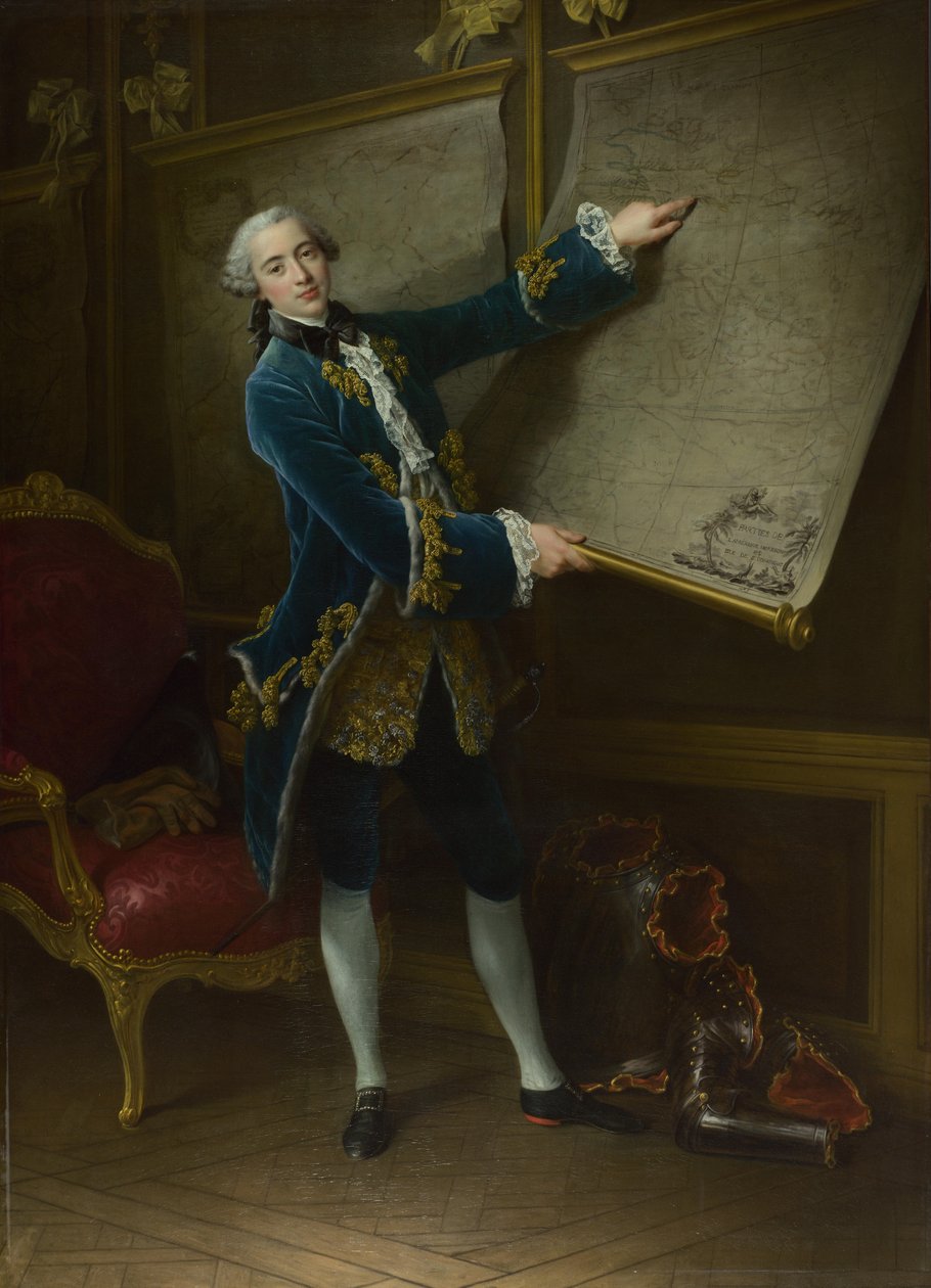 Le Comte de Vaudreuil, 1758 - Francois Hubert Drouais