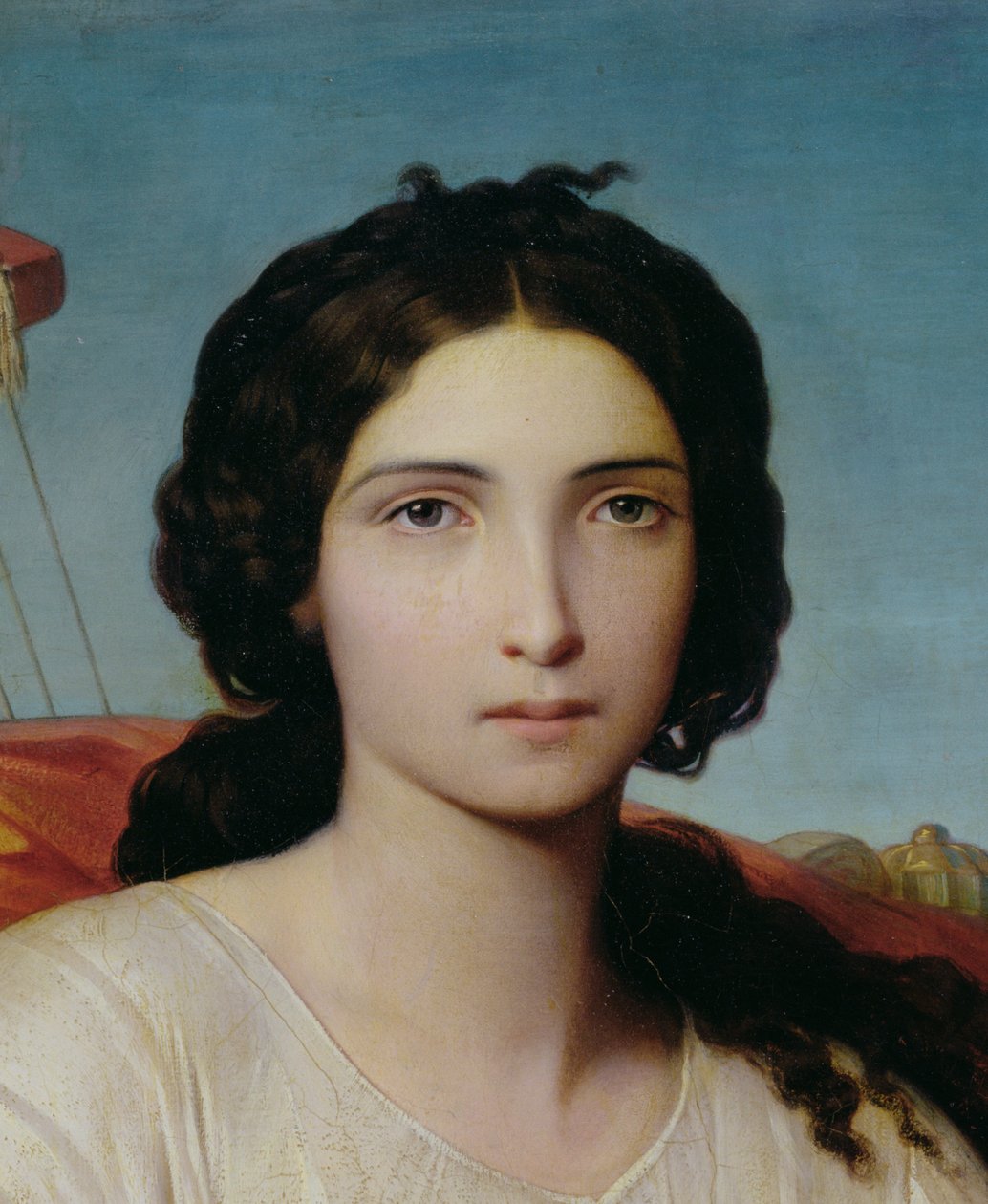 Esther en odalisque (détail), 1844 - Francois Leon Benouville