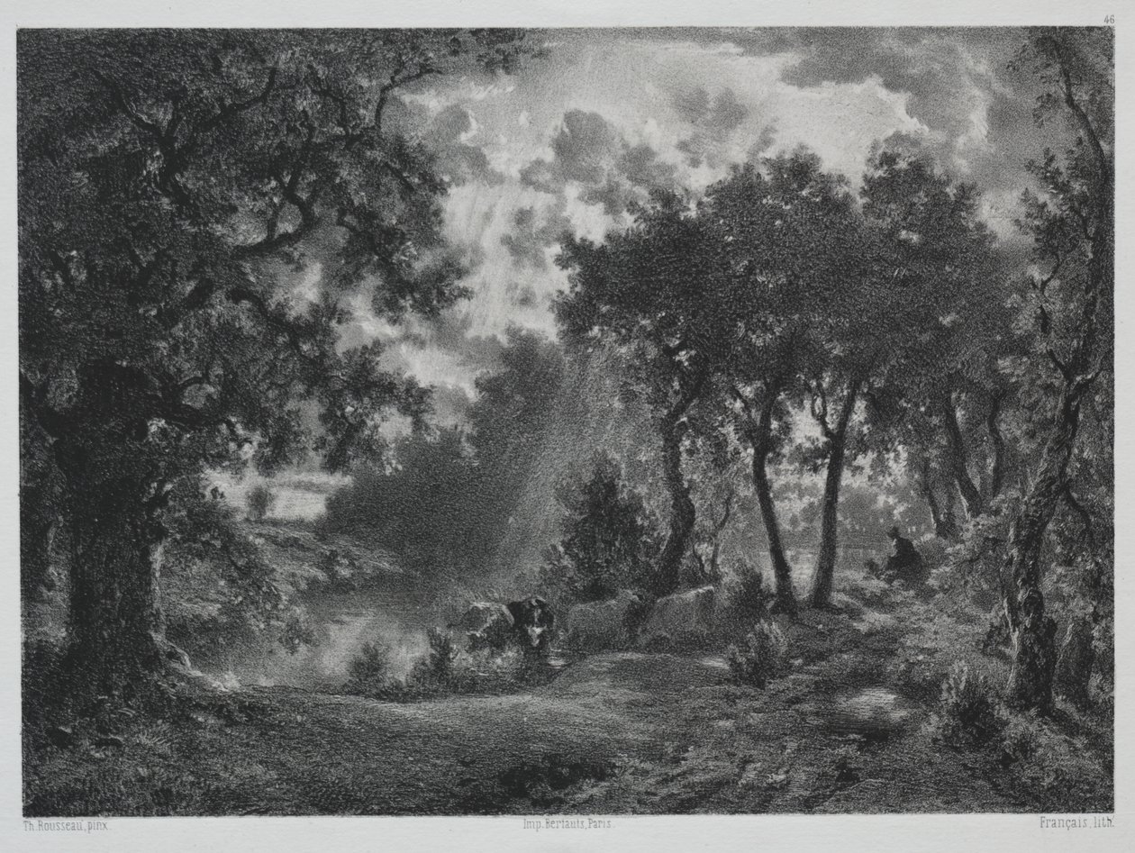 Après la pluie - Francois Louis Francais