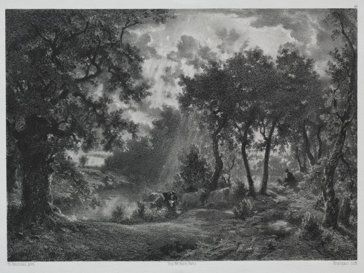 Après la pluie - Francois Louis Francais