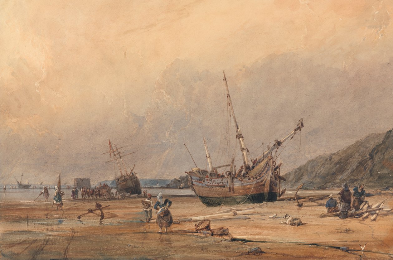 Sables de Calais - Francois Louis Thomas Francia