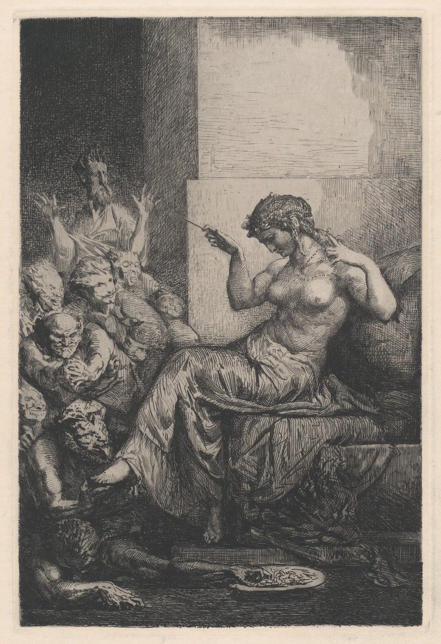 Allégorie - Francois Nicolas Chifflart