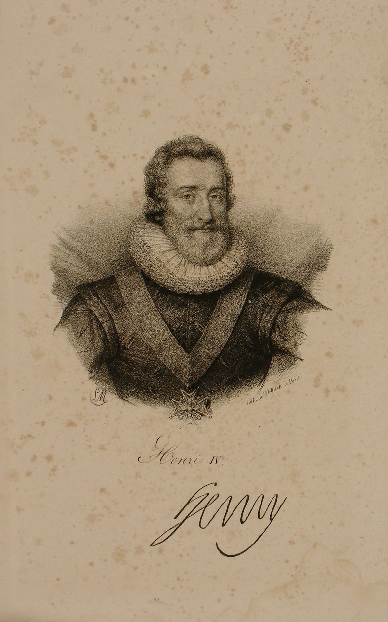 Henri IV (1553-1610) de France - Francois Seraphin Delpech