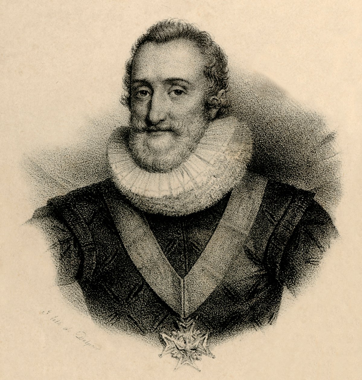 Henri IV, 1553-1610, c1830 - Francois Seraphin Delpech