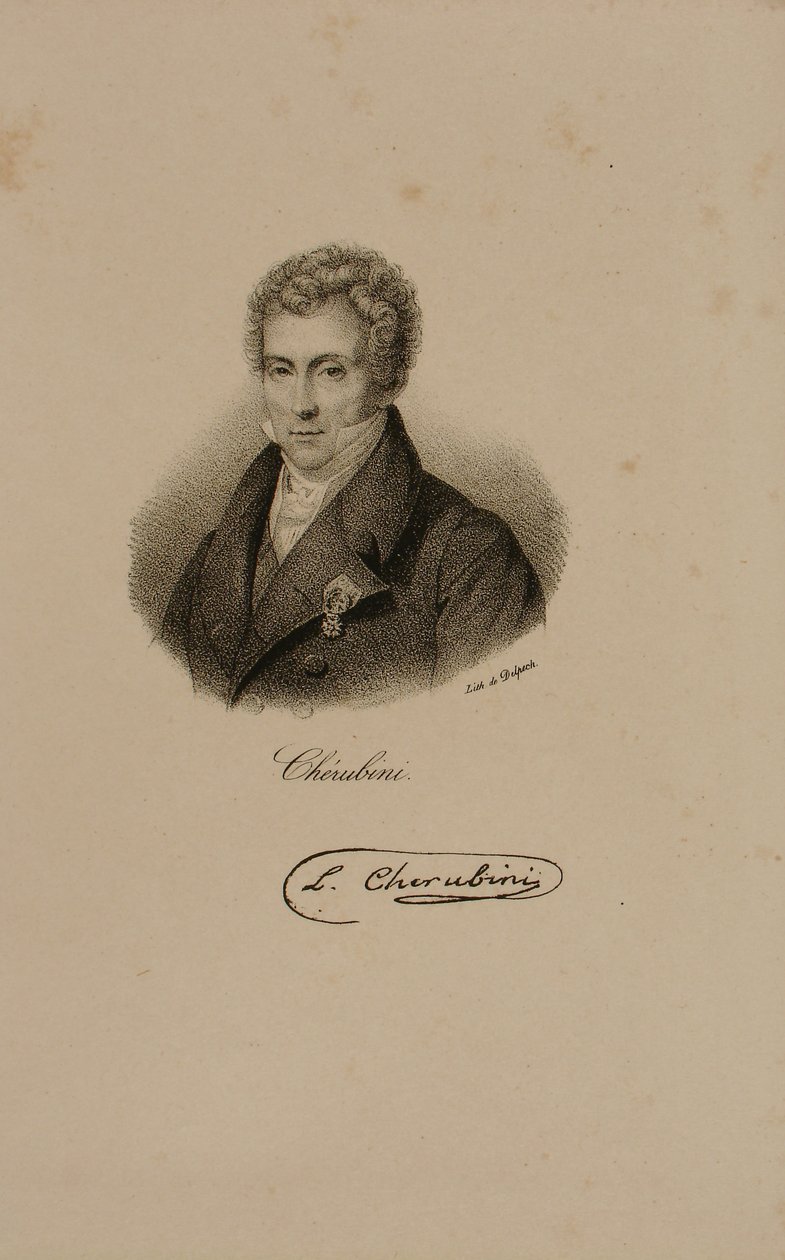 Luigi Cherubini (1760-1842) - Francois Seraphin Delpech