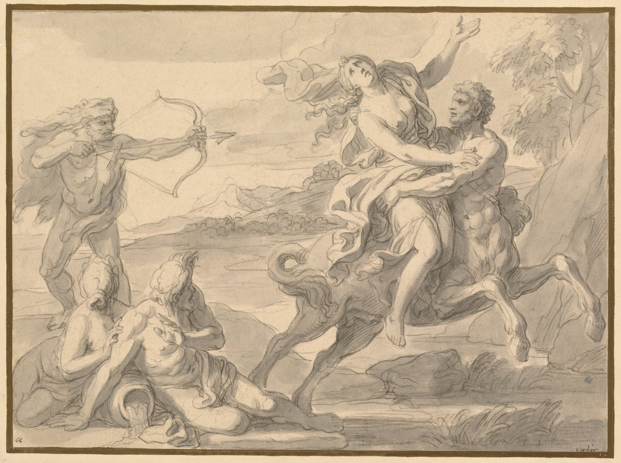 Le viol de Déjanire - Francois Verdier