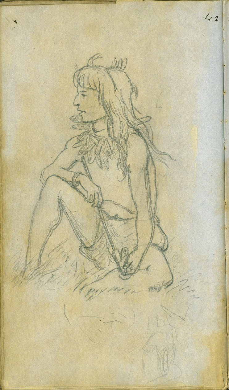 Dessin de figure, 1851 - Frank Blackwell Mayer