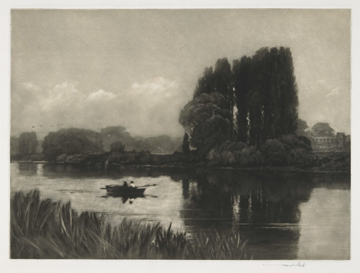 Soirée sur la Tamise - Frank Short
