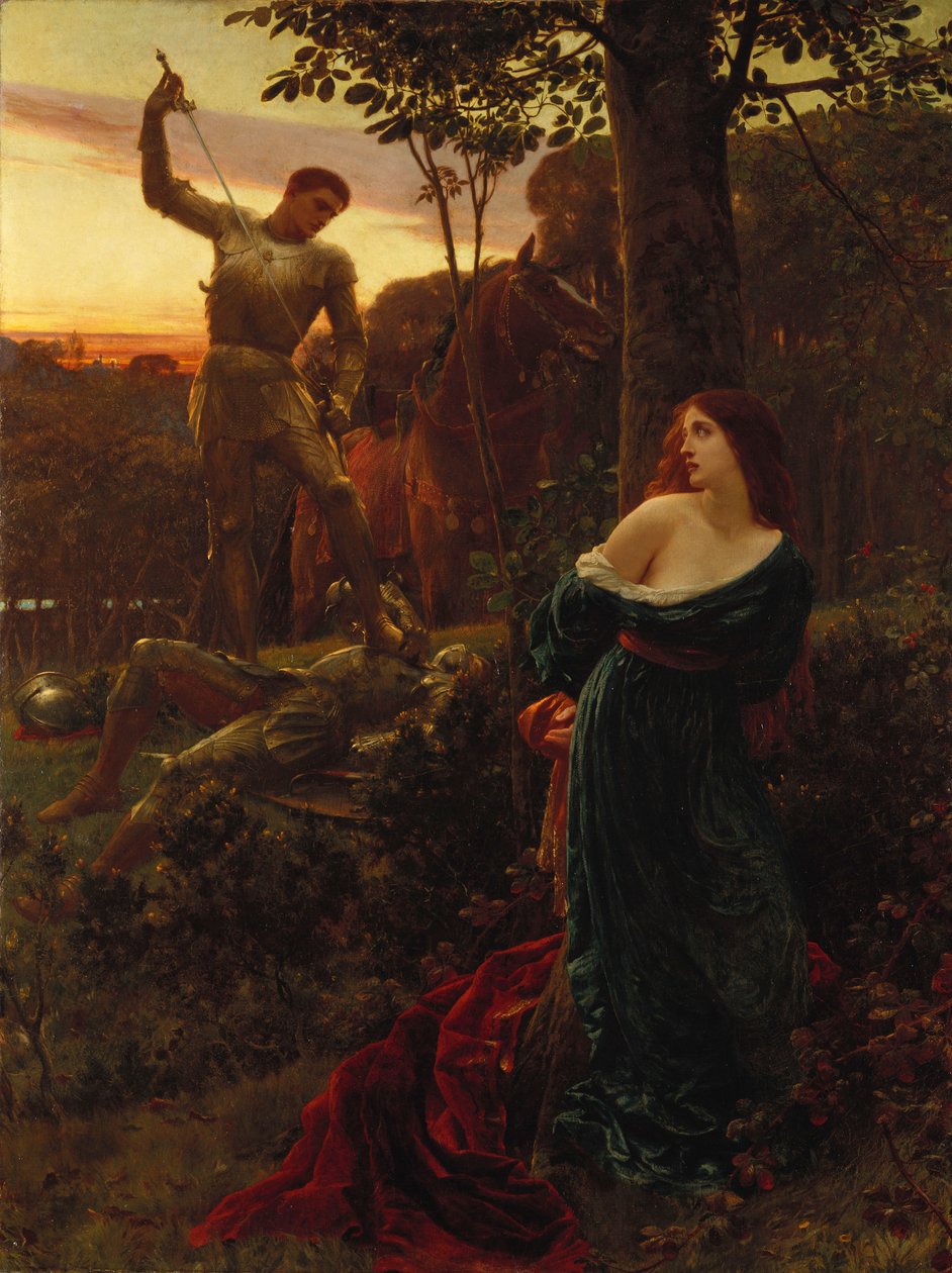 Chevalerie, 1885 - Frank Dicksee