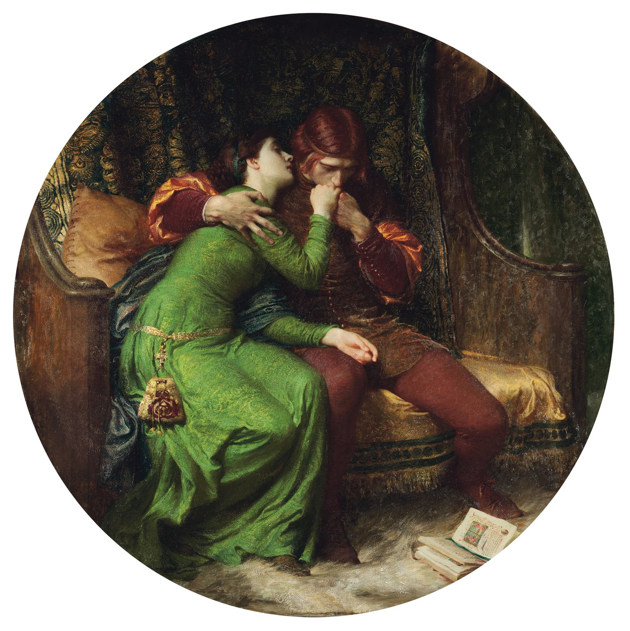 Paolo et Francesca, 1894 - Frank Dicksee