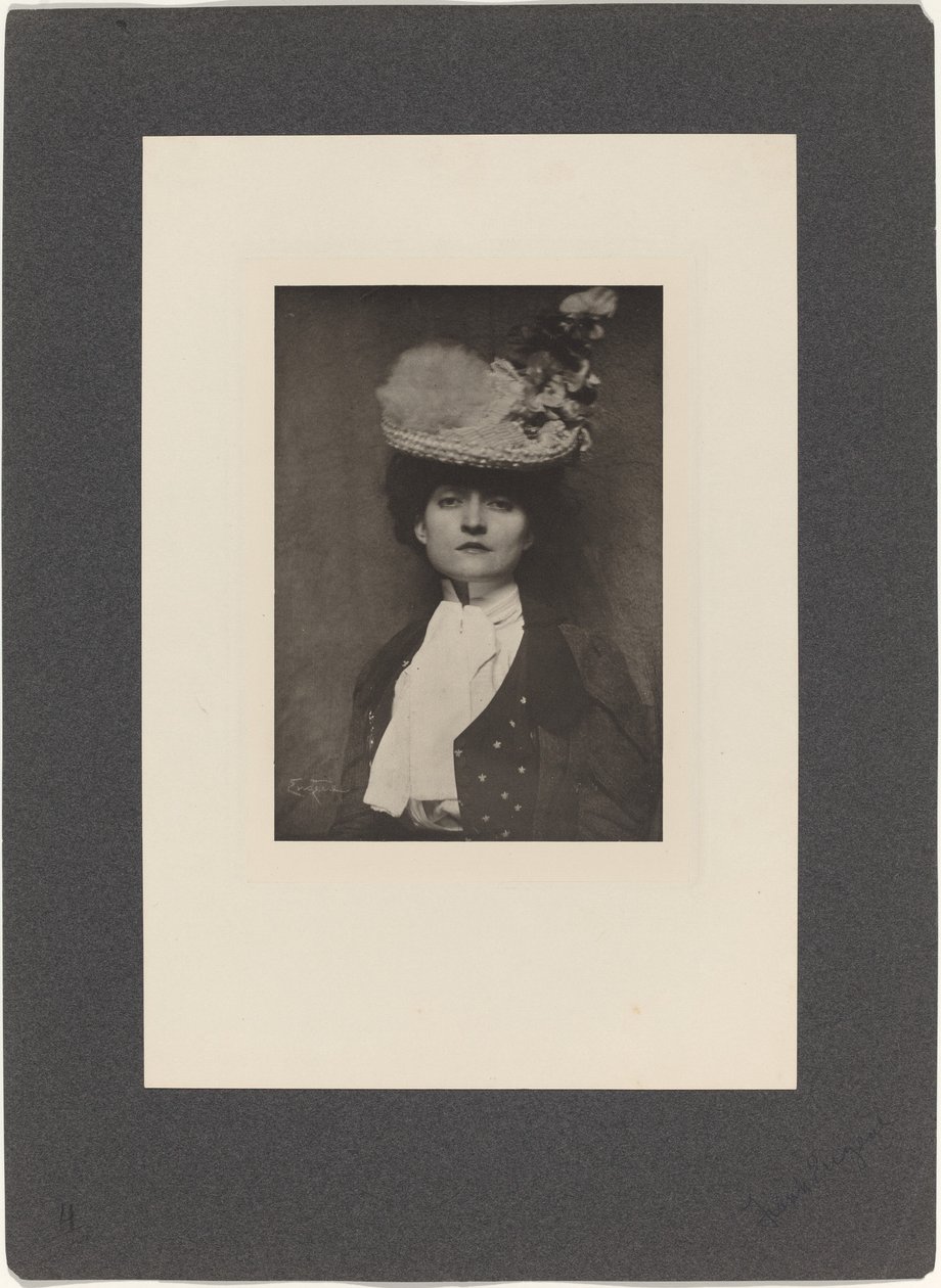 Portrait de Mlle Jones - Frank Eugene