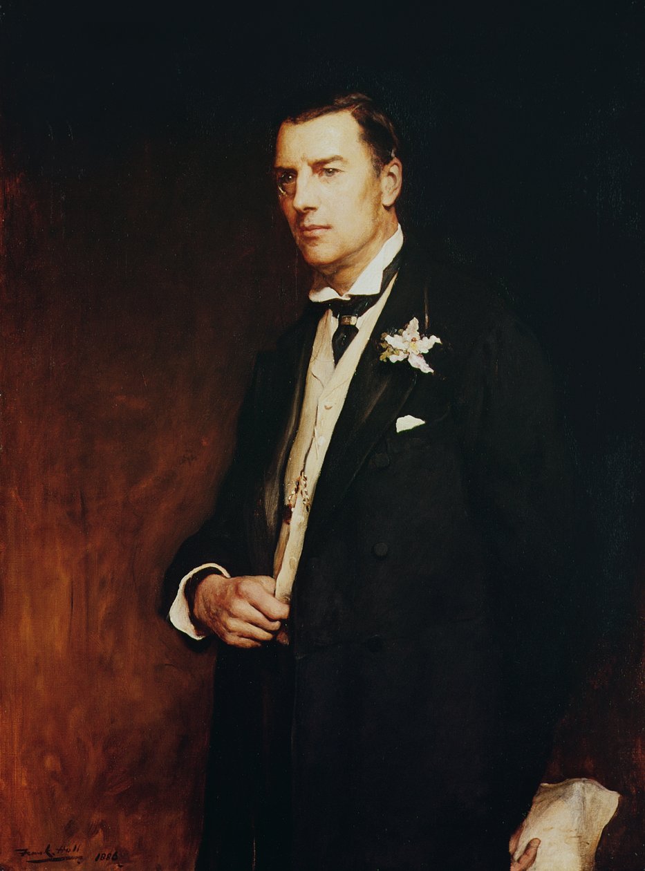 Portrait de Joseph Chamberlain, 1886 - Frank Holl