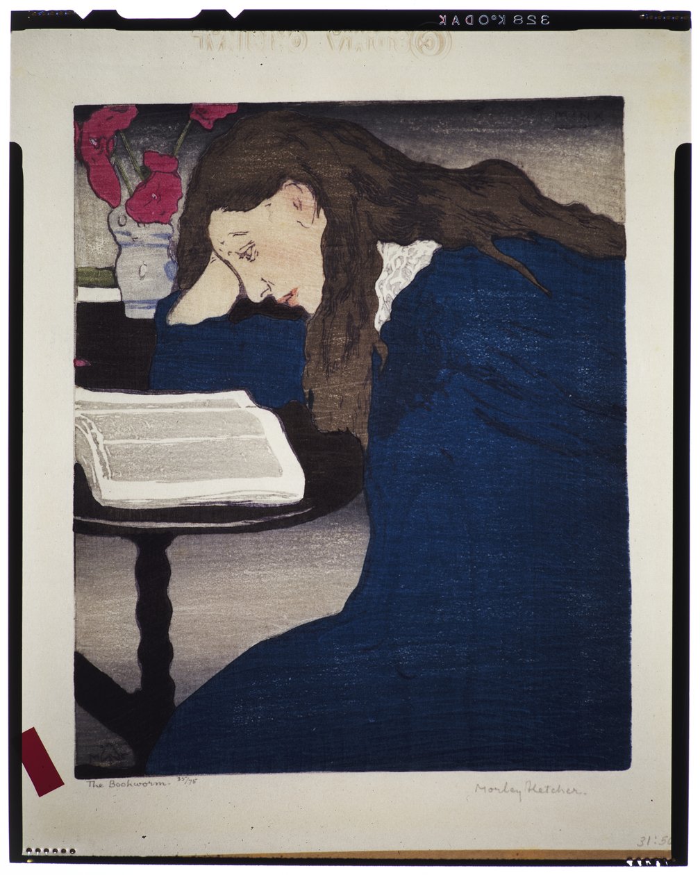 Le rat de bibliothèque, vers 1920-25 - Frank Morley Fletcher