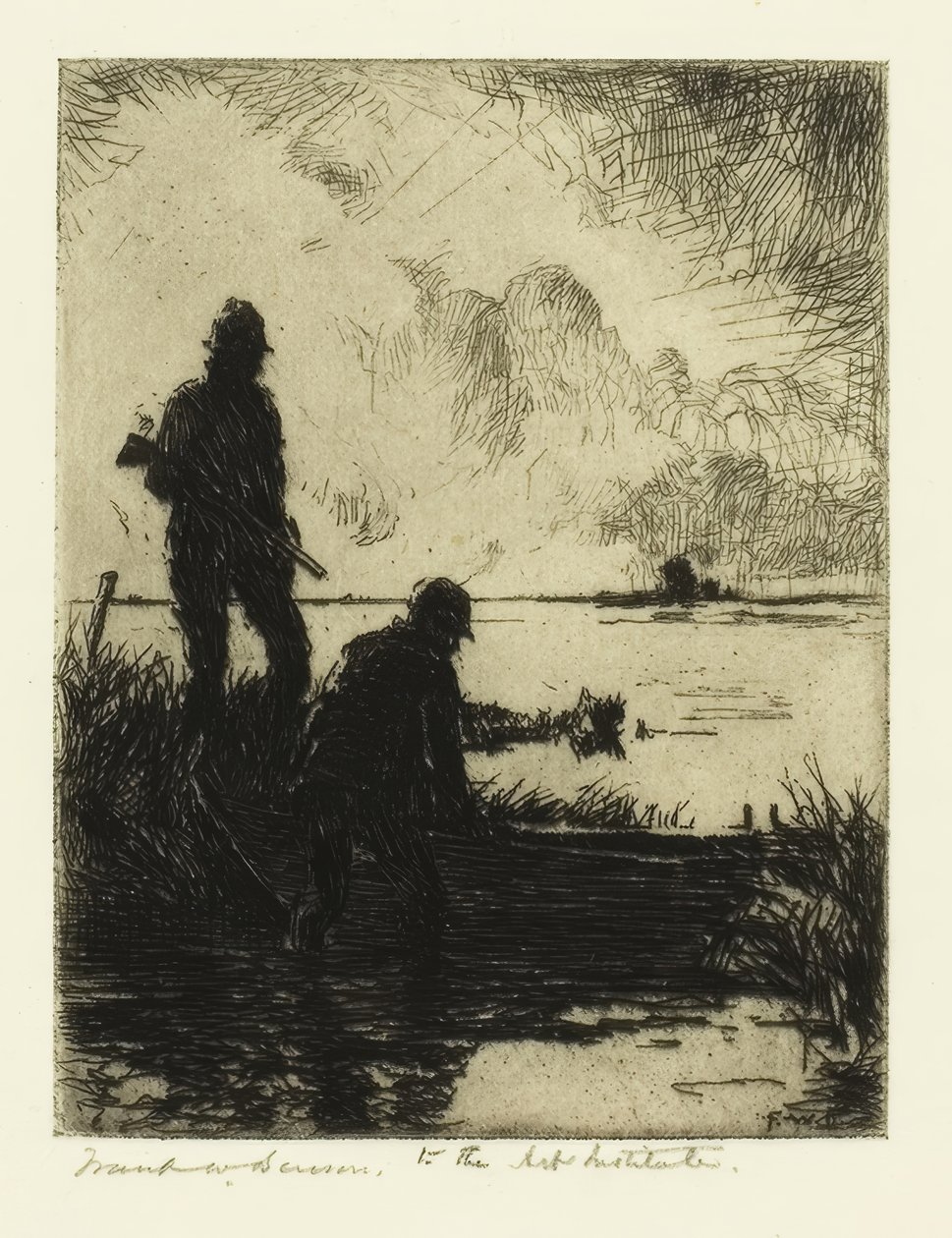 Le Début - Frank Weston Benson