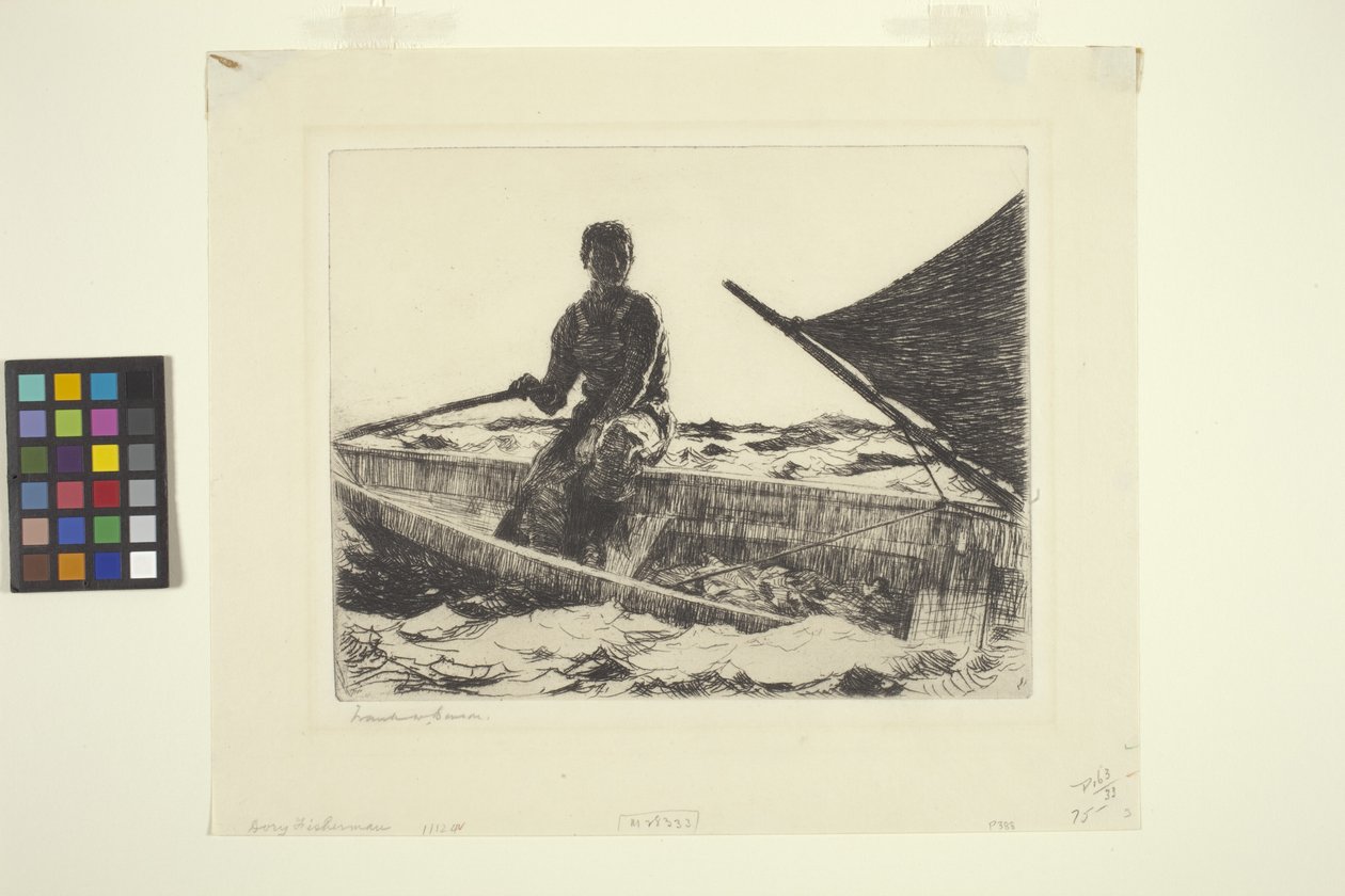 Pêcheur de doris - Frank Weston Benson