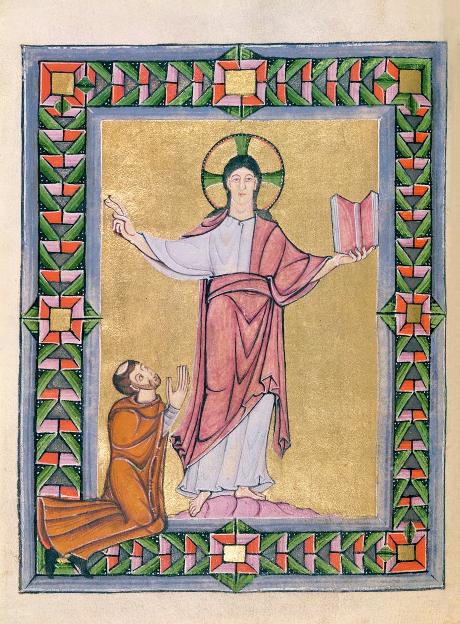 Dédicace au Christ, du Sacramentaire d