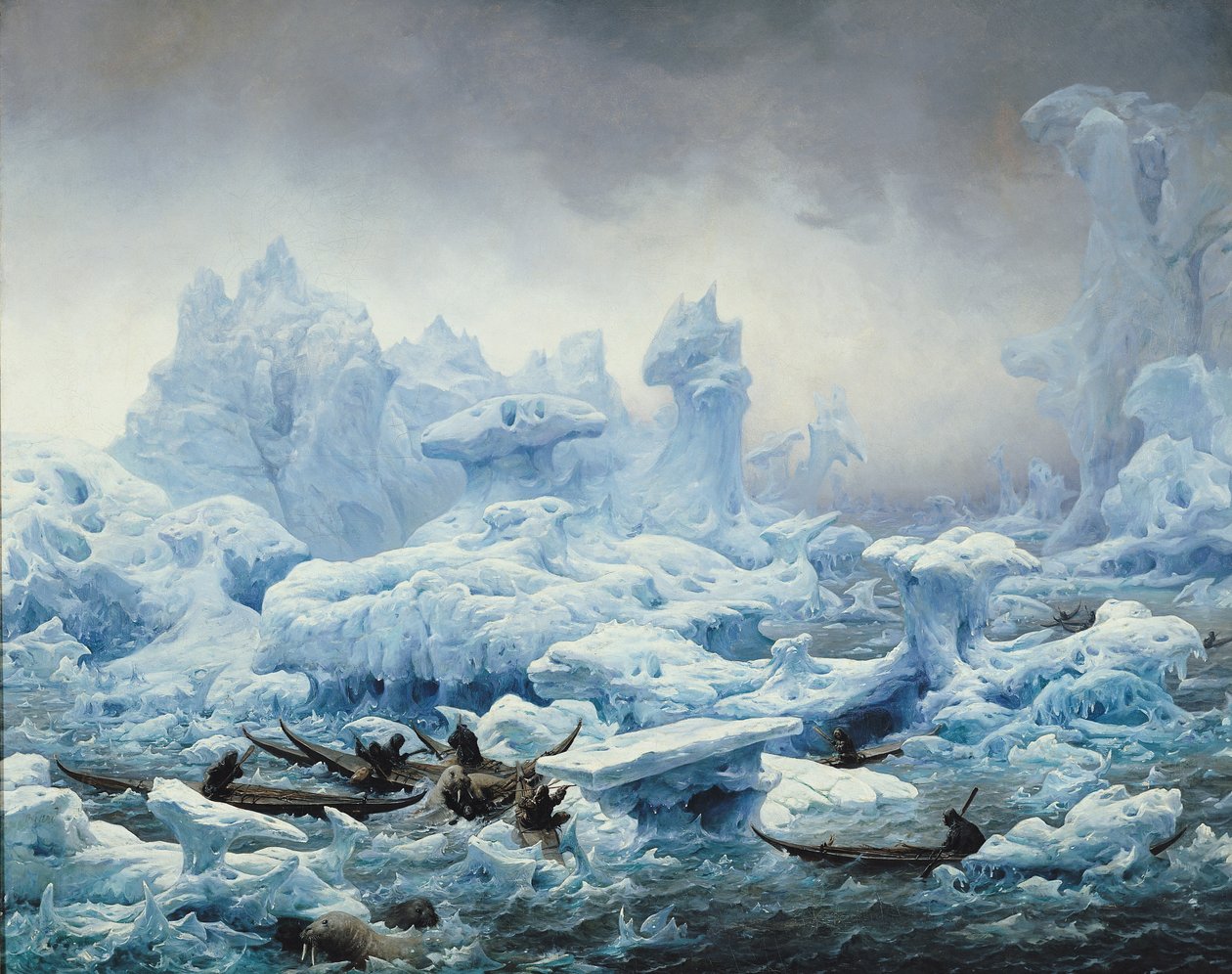 Pêche au morse dans l