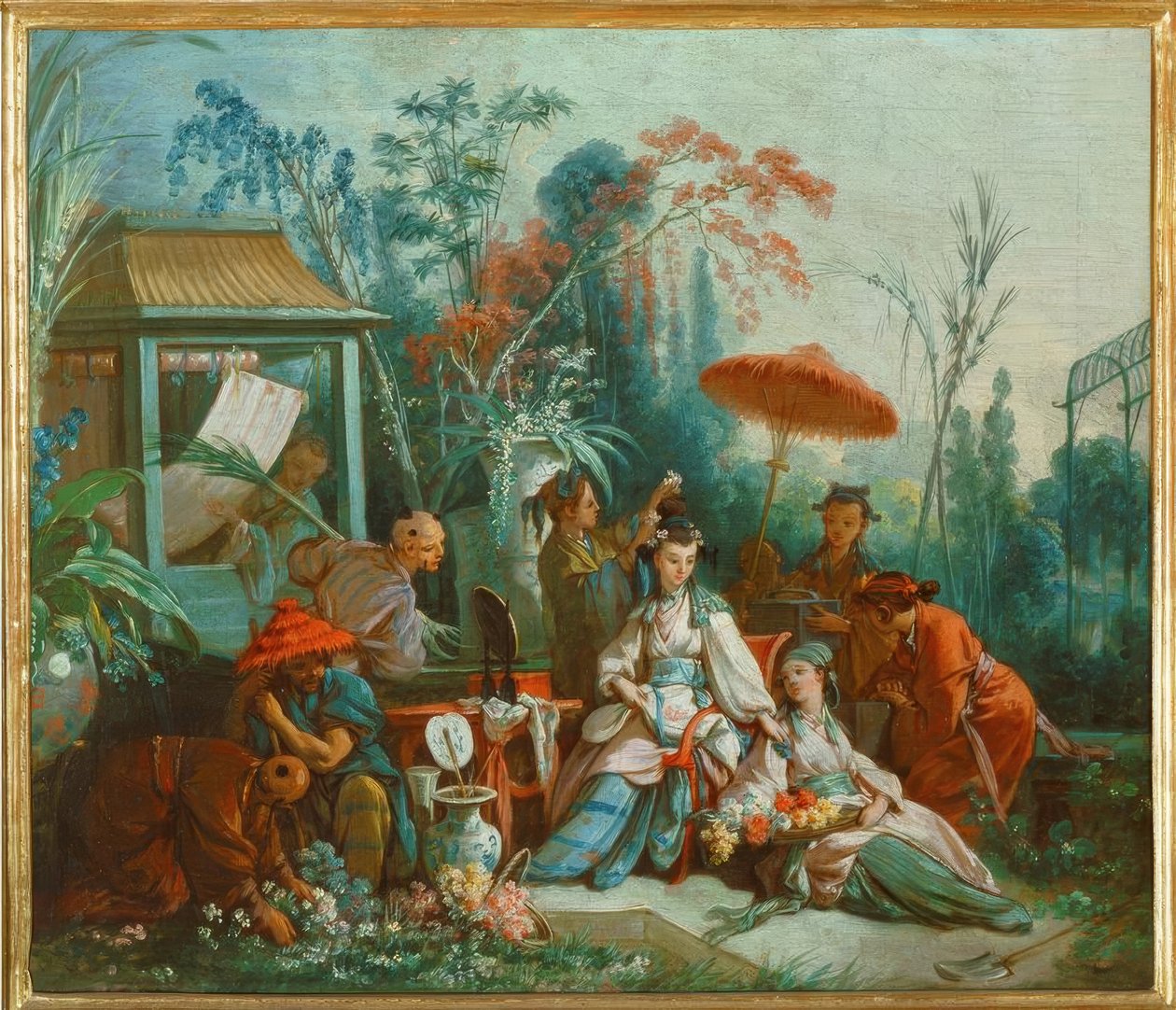 Jardin chinois - François Boucher