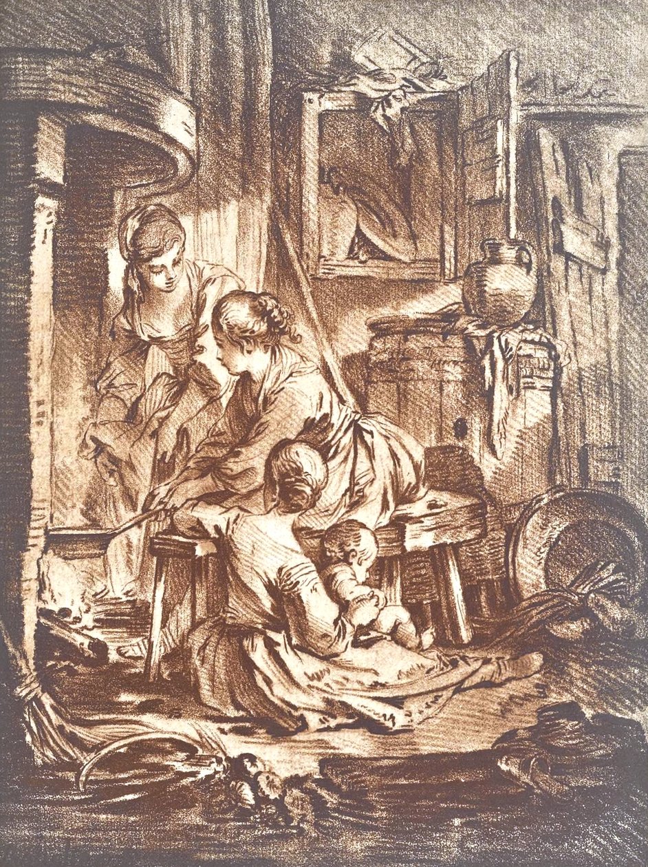 Les Crêpes - François Boucher