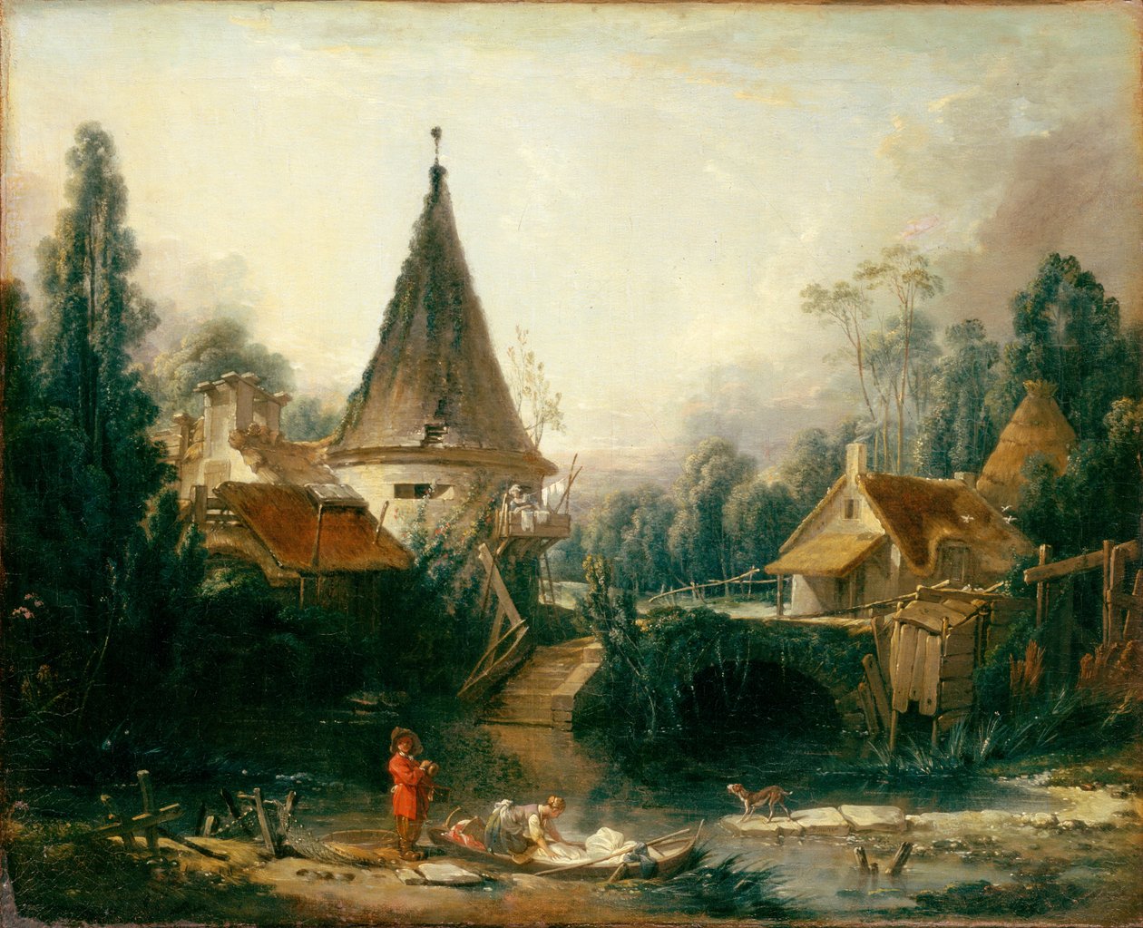 Paysage près de Beauvais - François Boucher