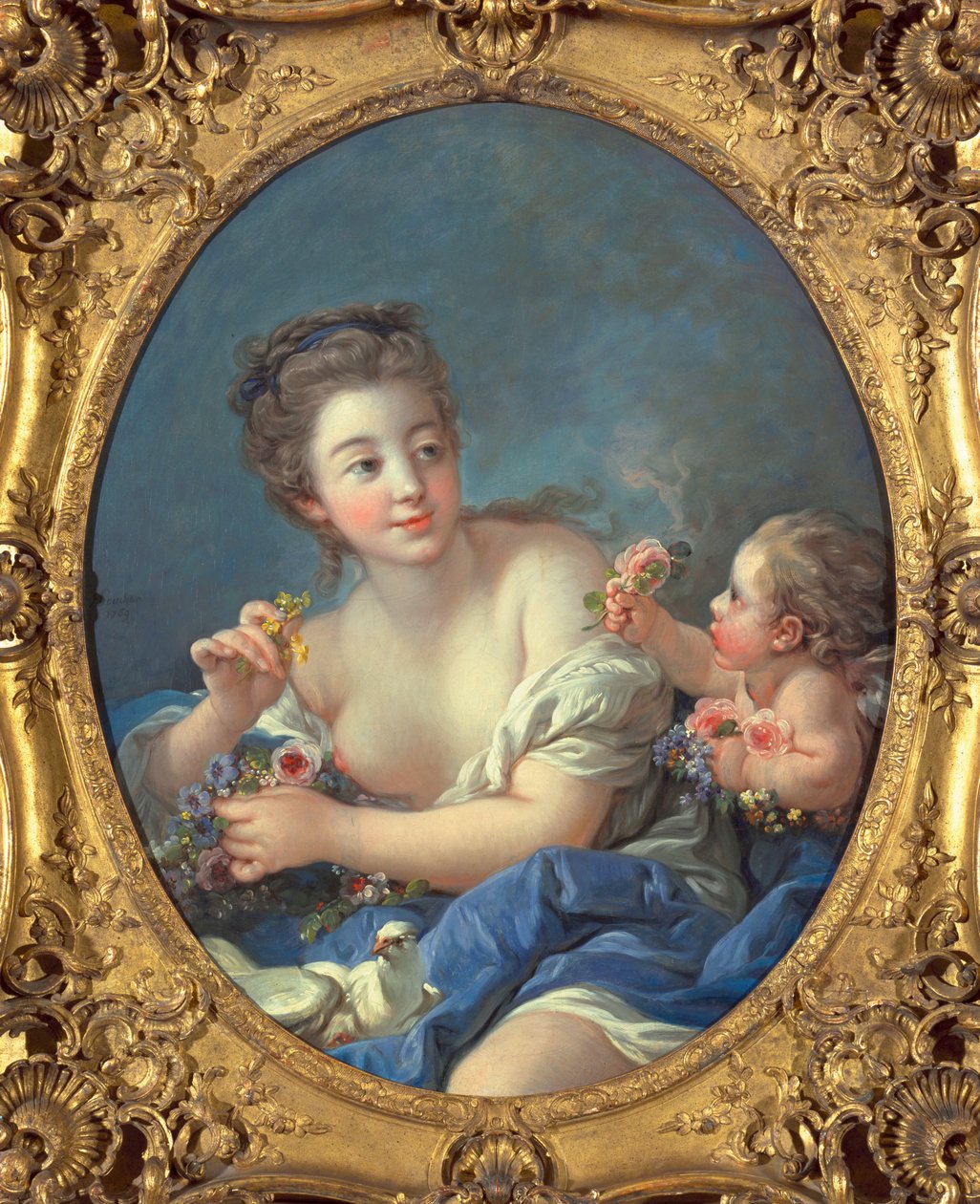 Vénus et Cupidon, 1769 - François Boucher