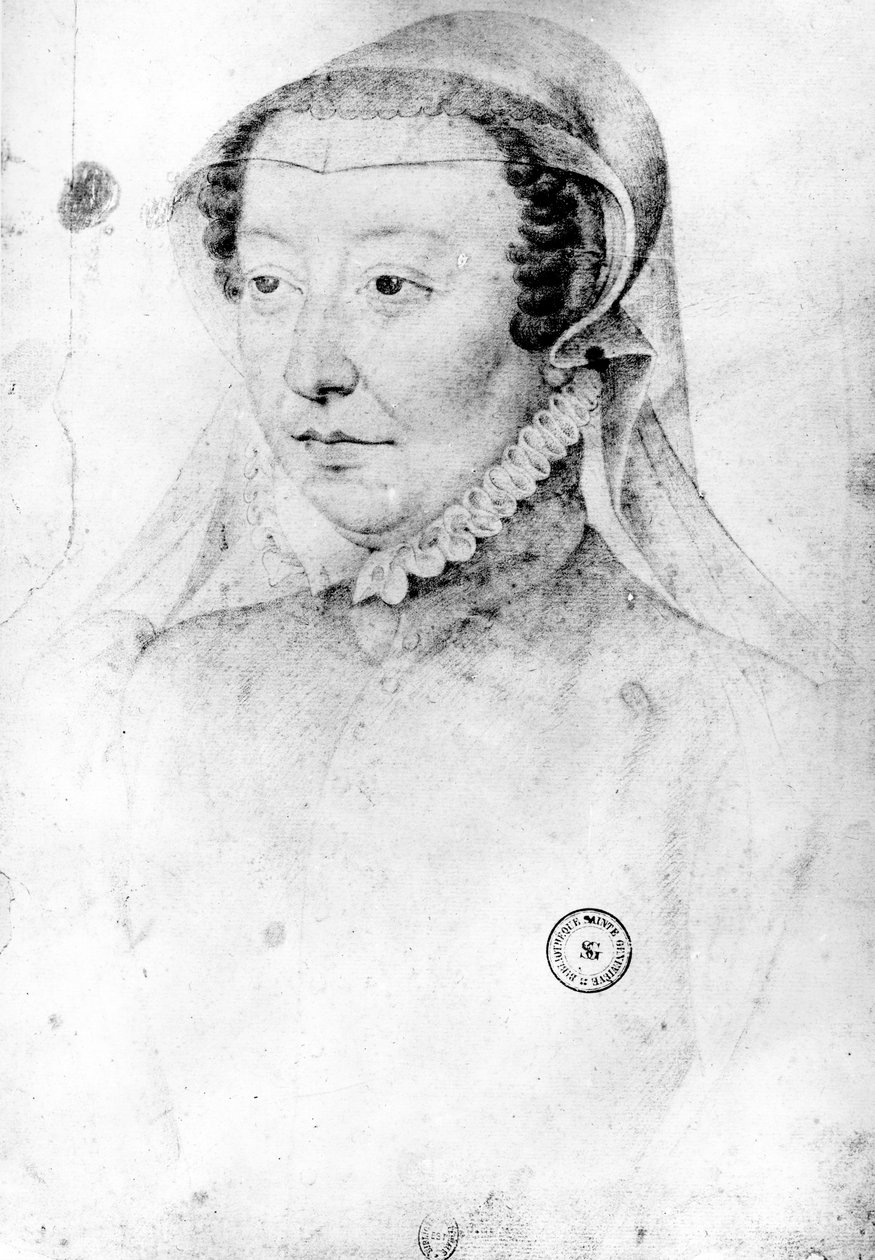 Catherine de Médicis, c.1560 - François Clouet