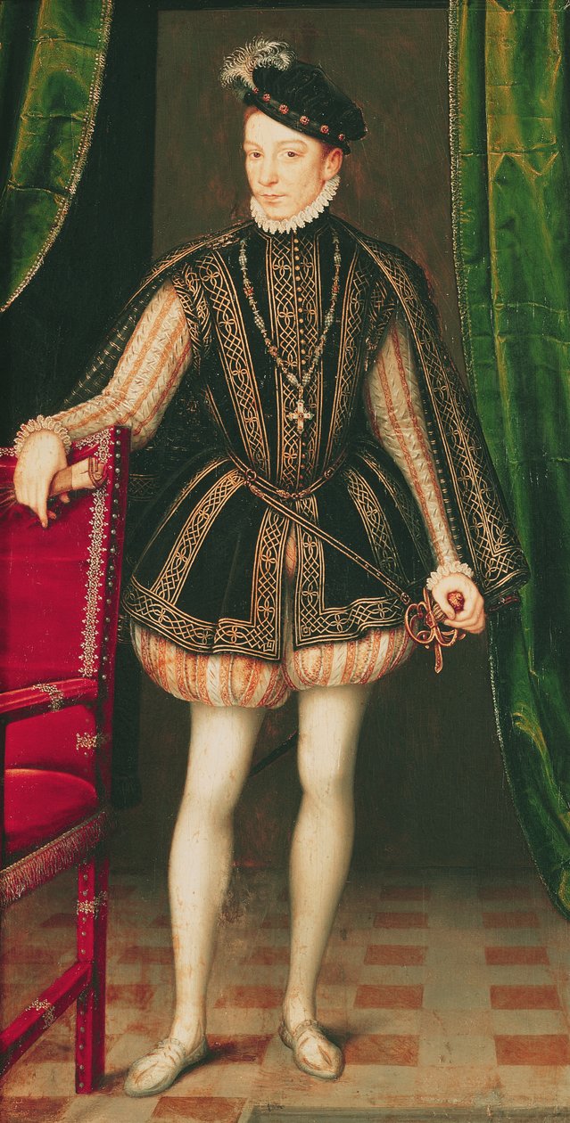 Portrait de Charles IX, 1560 - François Clouet