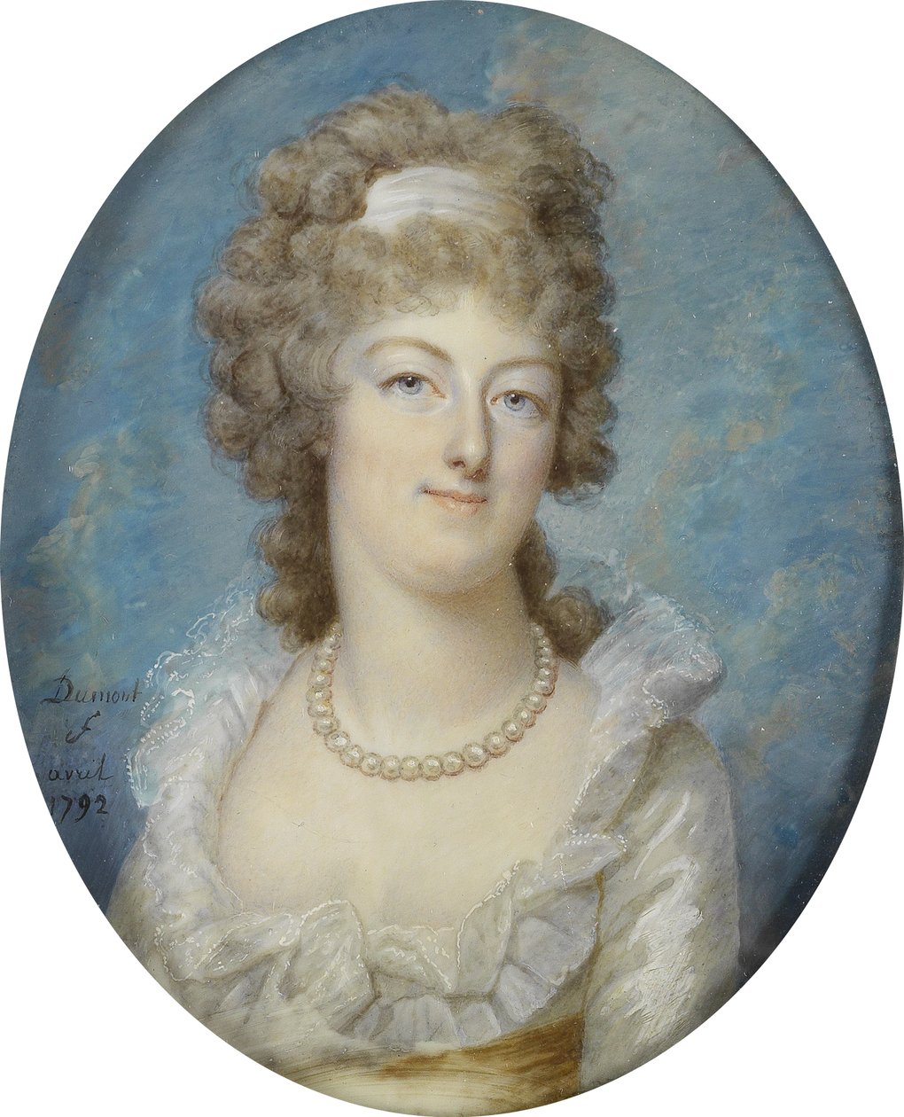 Portrait de Marie-Antoinette - Francois Dumont