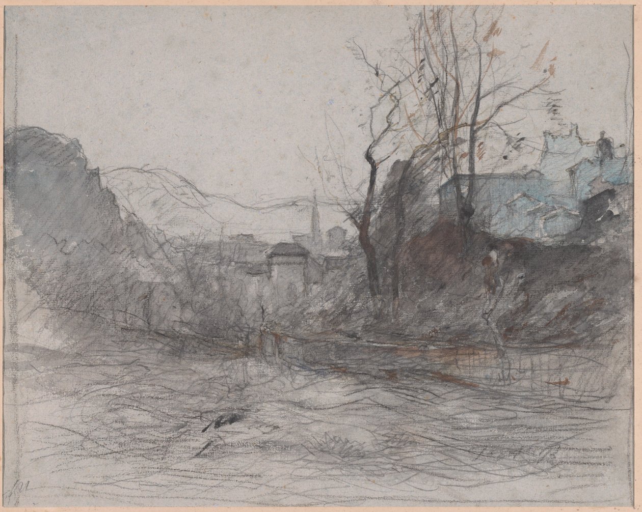 Approchant Morestal - François Auguste Ravier