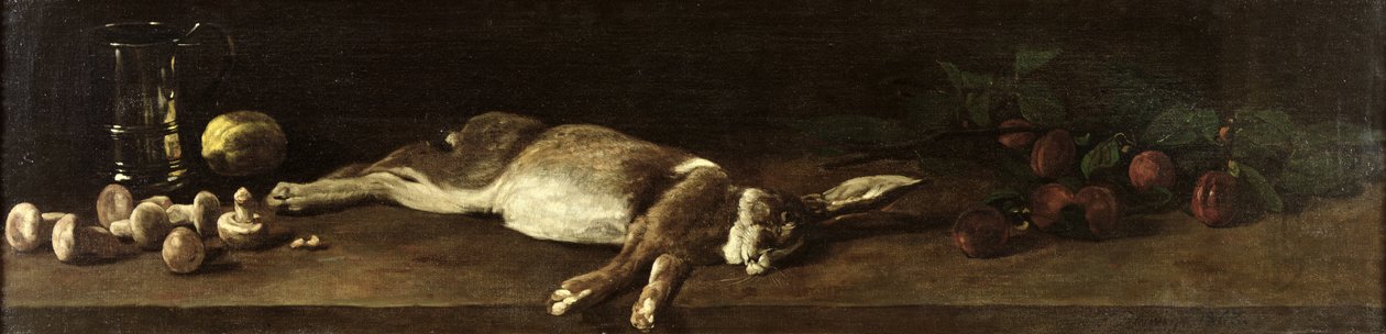Nature morte avec un lièvre, 1863 - François Bonvin