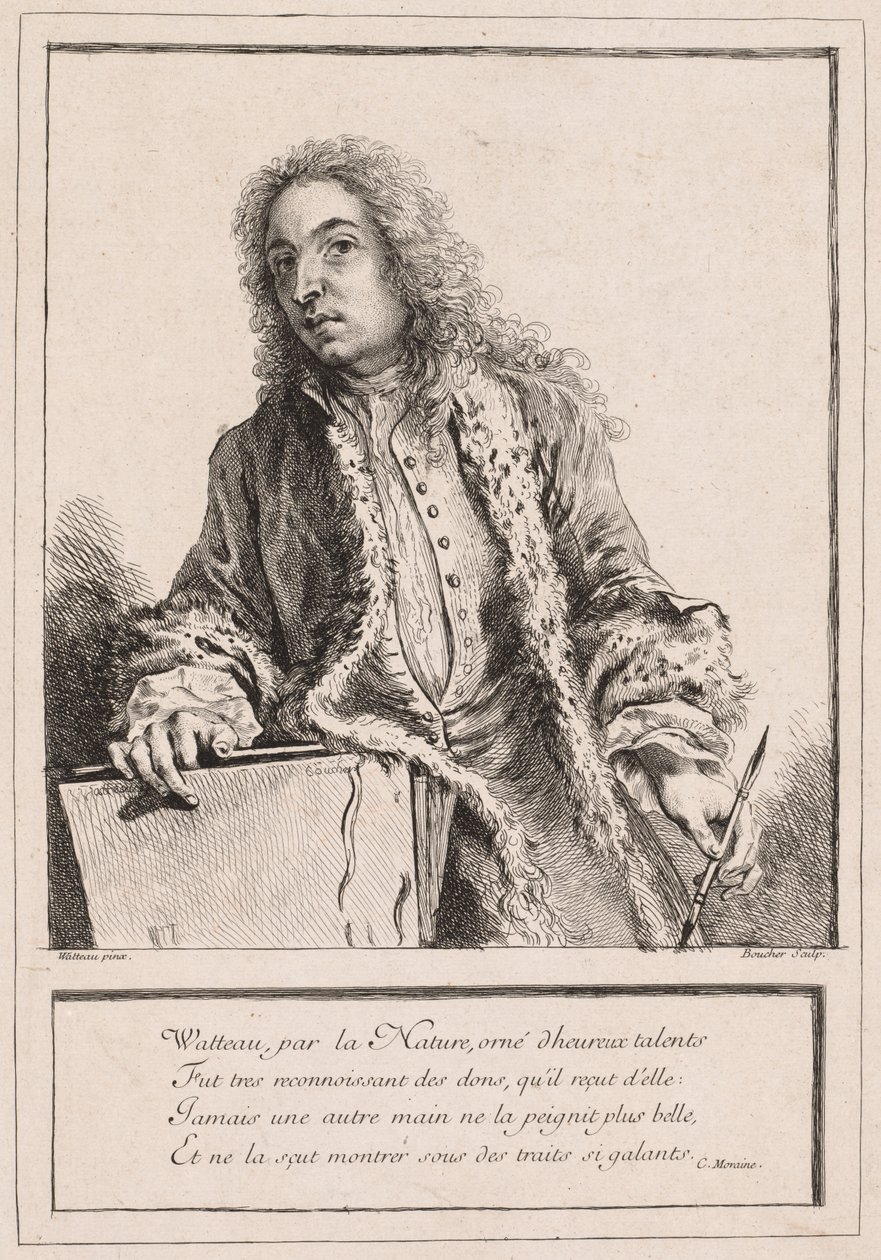 Antoine Watteau, vers 1727 - François Boucher