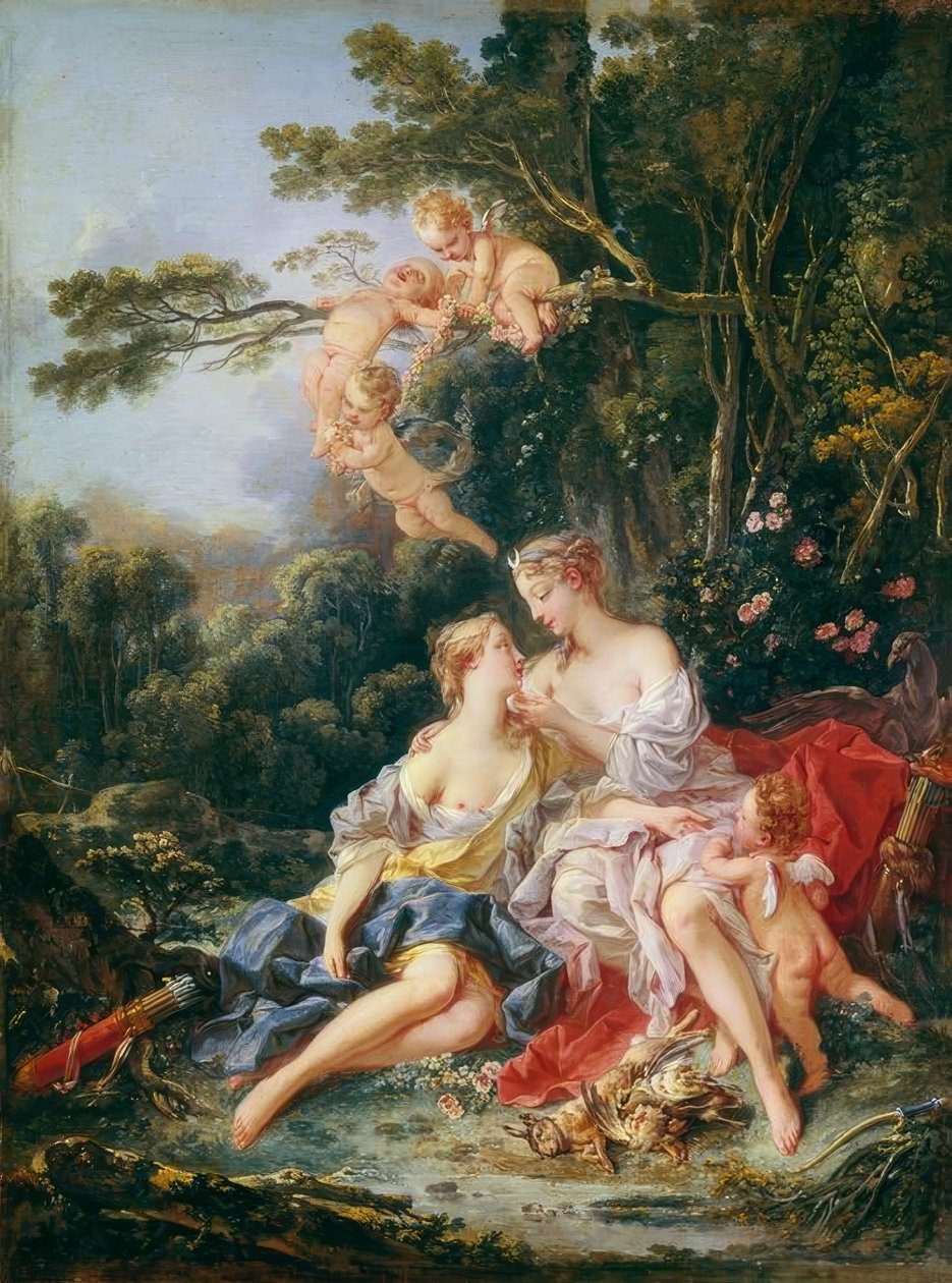 Jupiter et Callisto - François Boucher