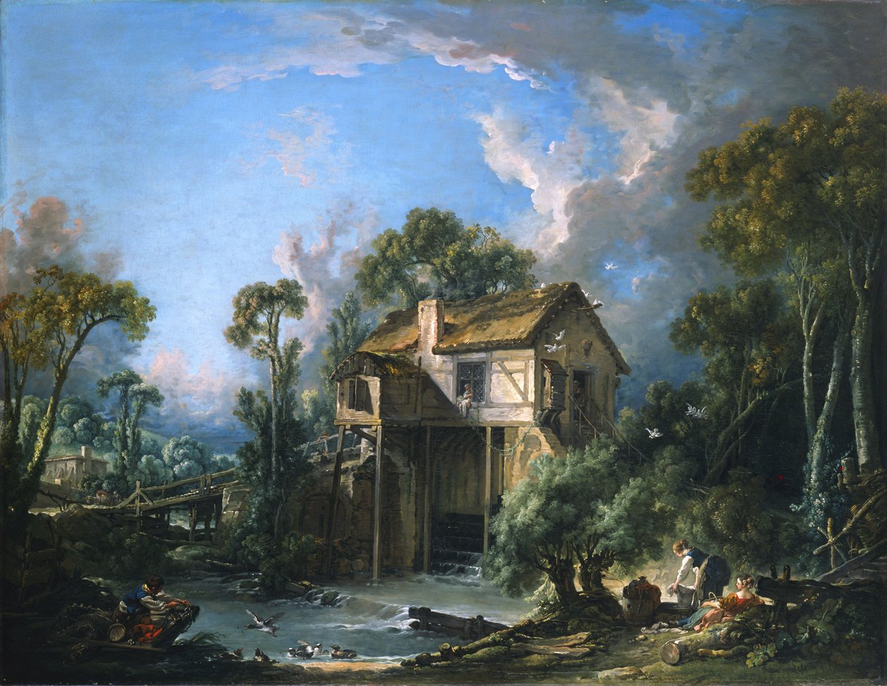 Moulin à Charenton - François Boucher